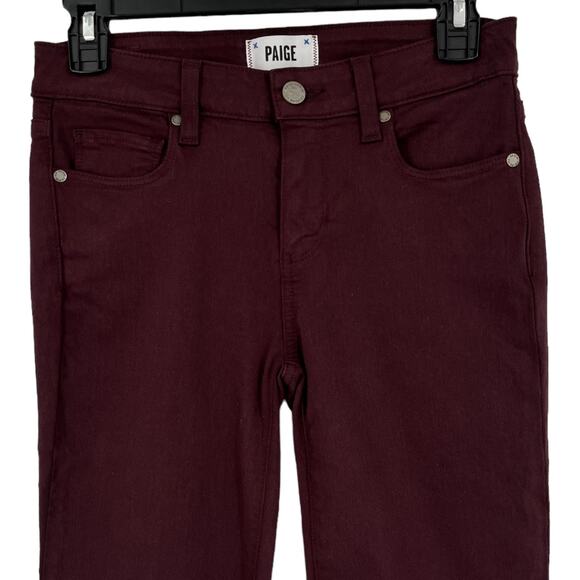 Paige jeans purple Verdugo Ankle Skinny size 26 - Picture 3 of 7